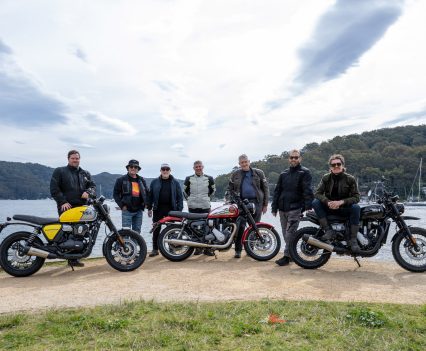 BSA’s Australian return brought together media and all three new models.