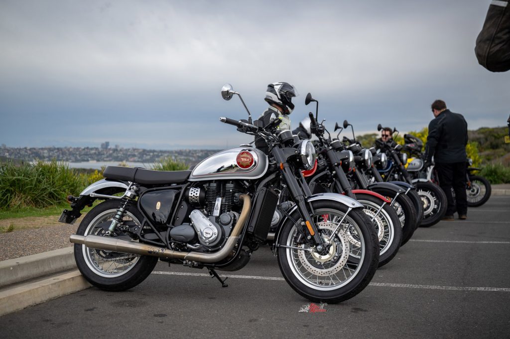 The chromed Silver Sheen Legacy tops the Gold Star range at $12,799 rideaway.