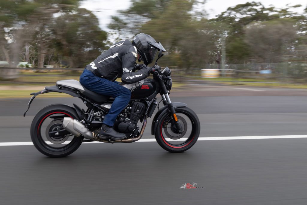 The 40Nm single has enough midrange punch to make highway work surprisingly effortless.