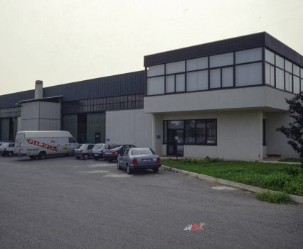 Gilera Corse’s purpose-built Velate race department, created for the factory’s Grand Prix return.