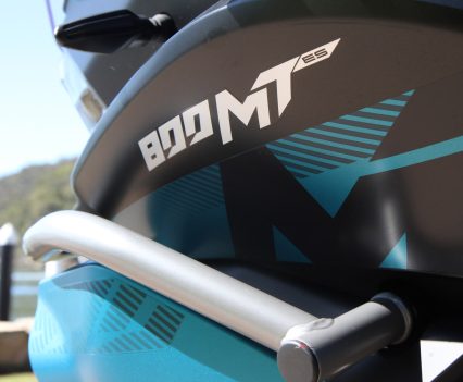 The protected 19L fuel tank provides useful range for extended touring.