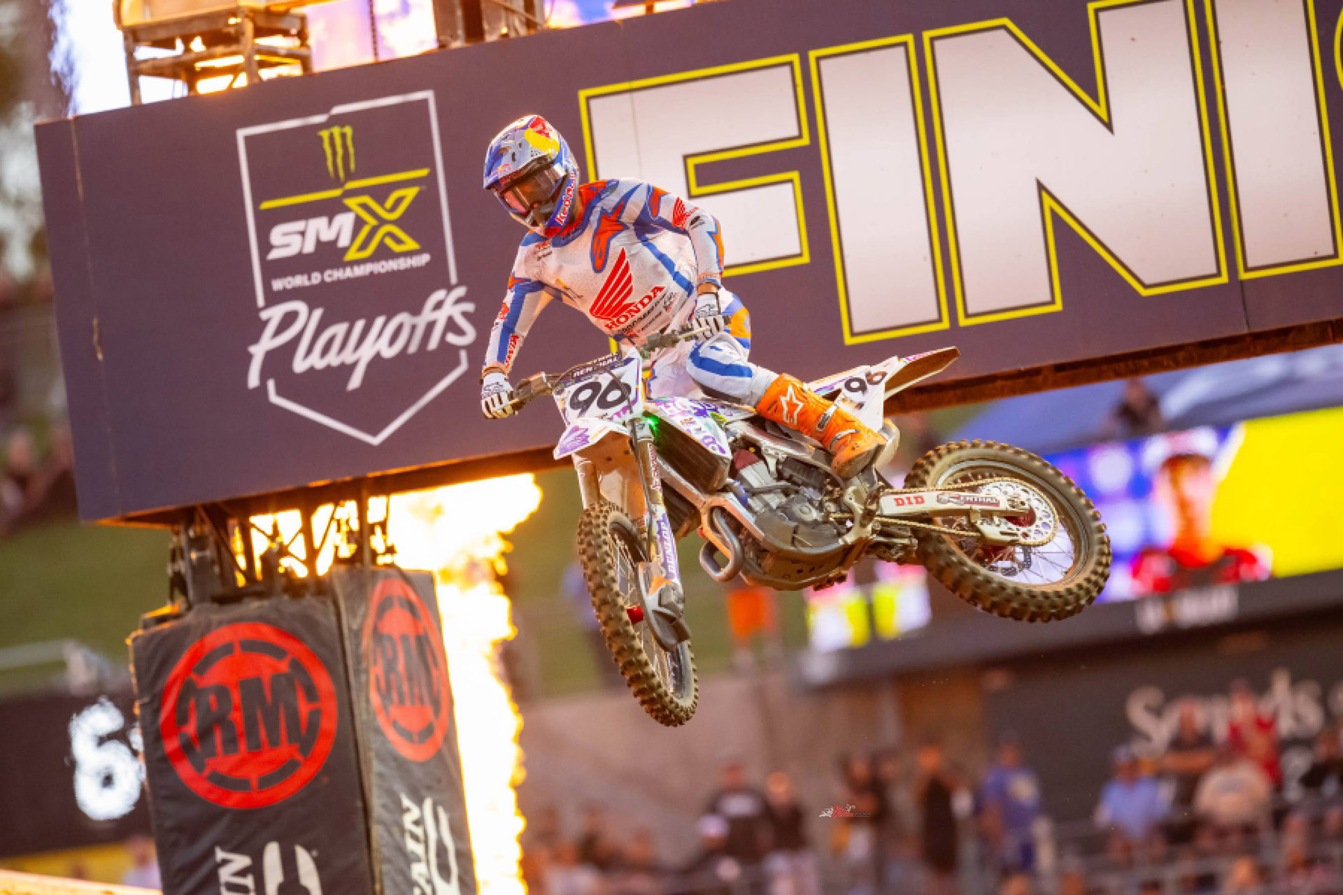Hunter Lawrence at SuperMotocross
