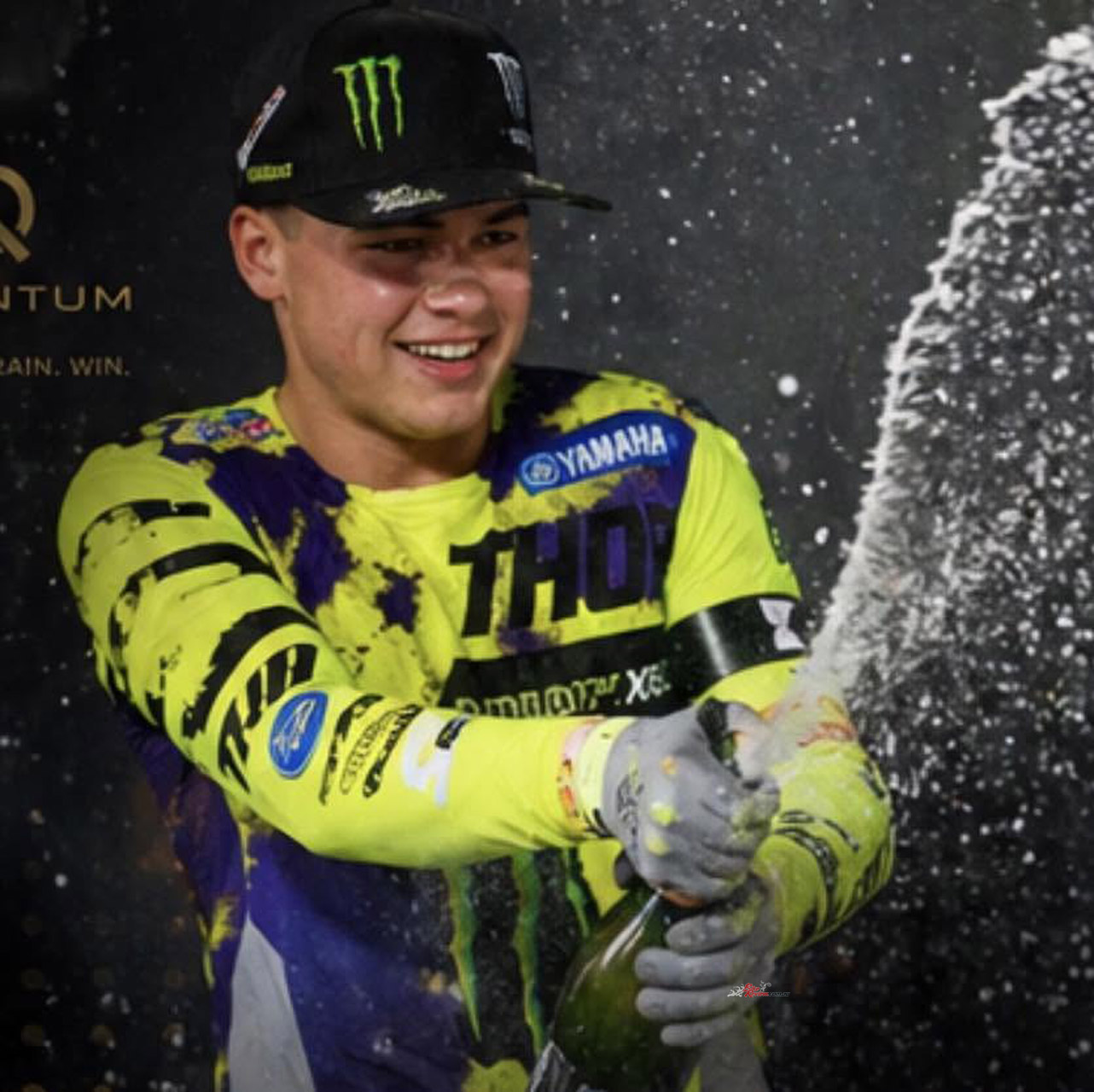 Kayden Minear at SuperMotocross