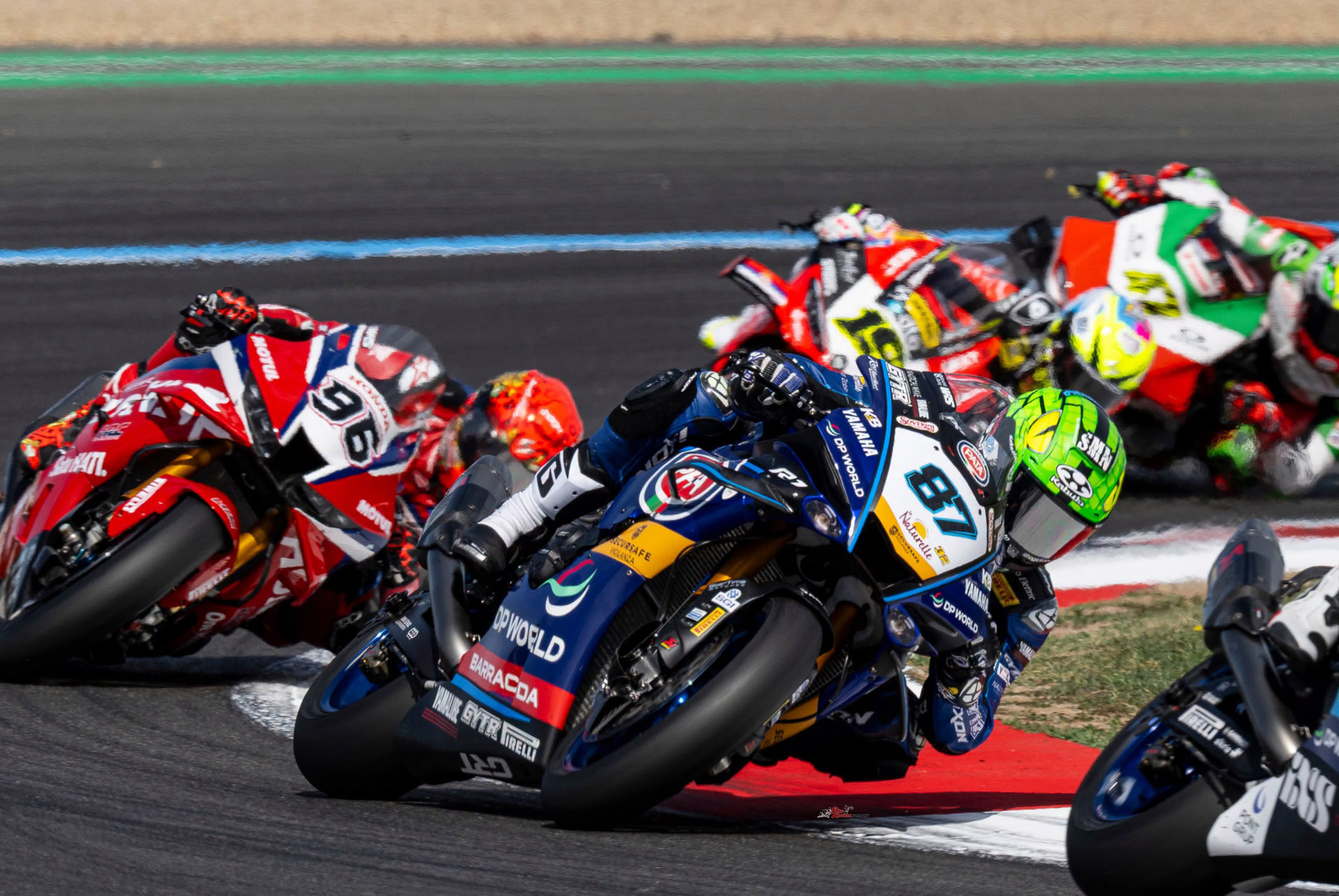 Remy Gardner at WorldSBK Magny-Cours