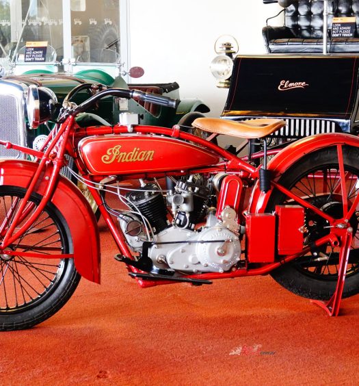 The 1928 Indian Scout sold for $70k.