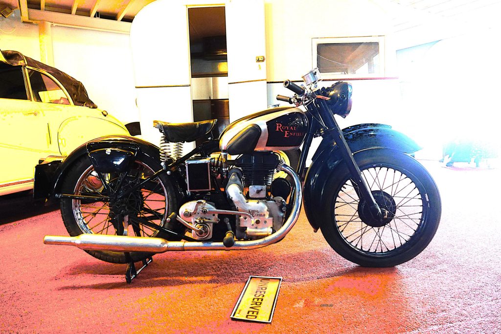 This 1948 Royal Enfield sold for $6250.