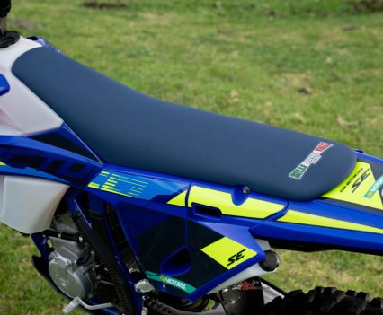 The revised seat cover allows greater freedom of movement.
