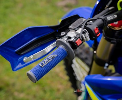 The 450SEF’s selectable engine maps allow riders to tailor the power delivery.